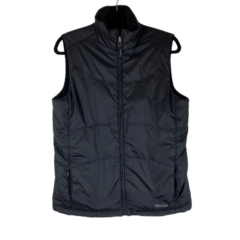 Marmot Reversible Puffer Full zip Coat Fall Winter Vest zip pockets Men’s Large